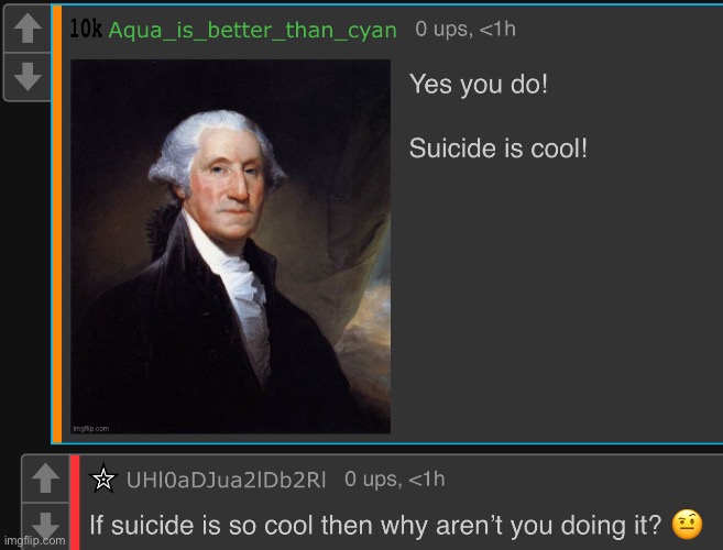 Part TREE(3) of Countering Aqua (colorized) | made w/ Imgflip meme maker