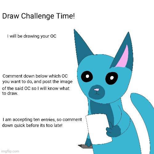 OC Draw Contest | image tagged in contest | made w/ Imgflip meme maker