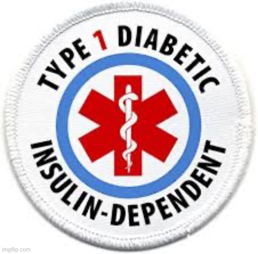 Diabetic symbol | image tagged in diabetic symbol | made w/ Imgflip meme maker