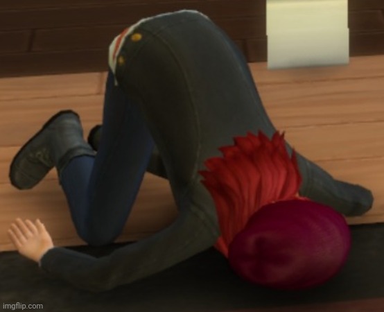 my sim forgot to sleep | made w/ Imgflip meme maker