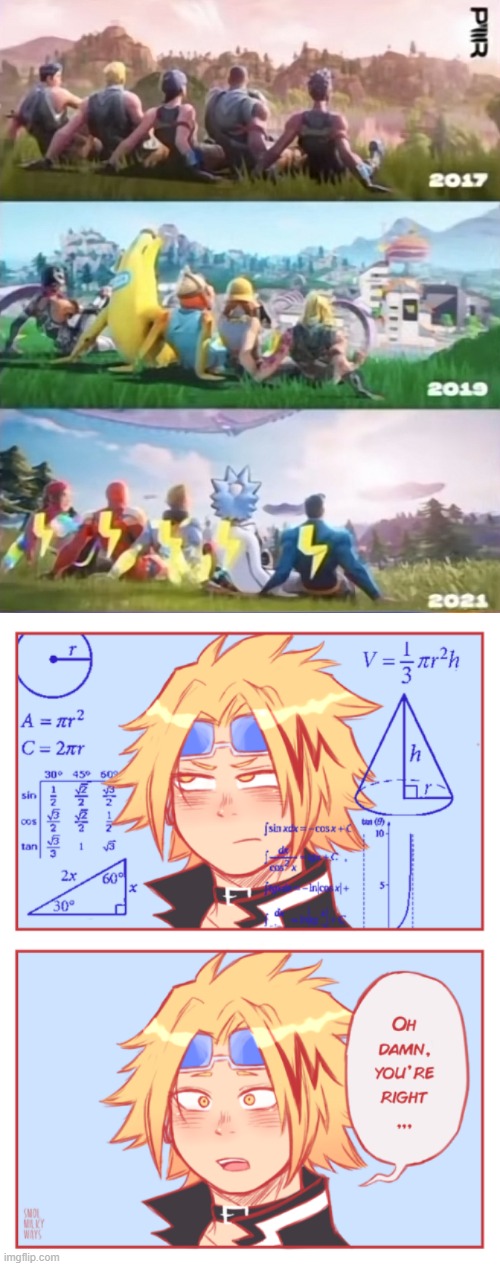 image tagged in denki oh damn you're right | made w/ Imgflip meme maker