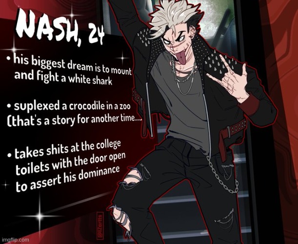 random twitter oc | made w/ Imgflip meme maker