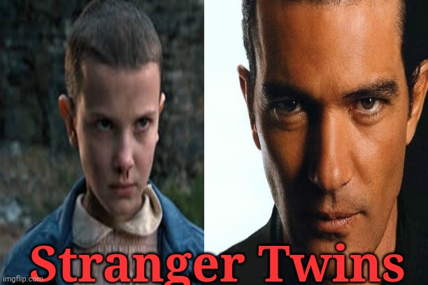 Stranger Twins | Stranger Twins | image tagged in funny memes,eleven stranger things,stranger things,funny,strange | made w/ Imgflip meme maker
