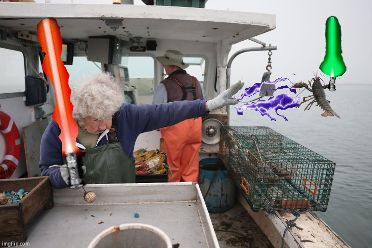 Woman Throws Lobster | image tagged in woman throws lobster | made w/ Imgflip meme maker