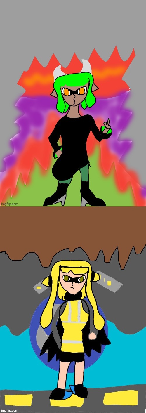 I forgot to share my art from yesterday | made w/ Imgflip meme maker