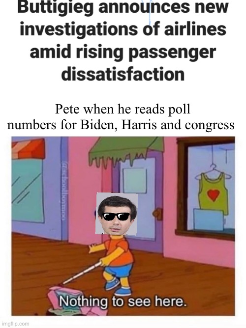 Peter pretending to be relevant | Pete when he reads poll numbers for Biden, Harris and congress | image tagged in blind bart simpson,politics lol | made w/ Imgflip meme maker