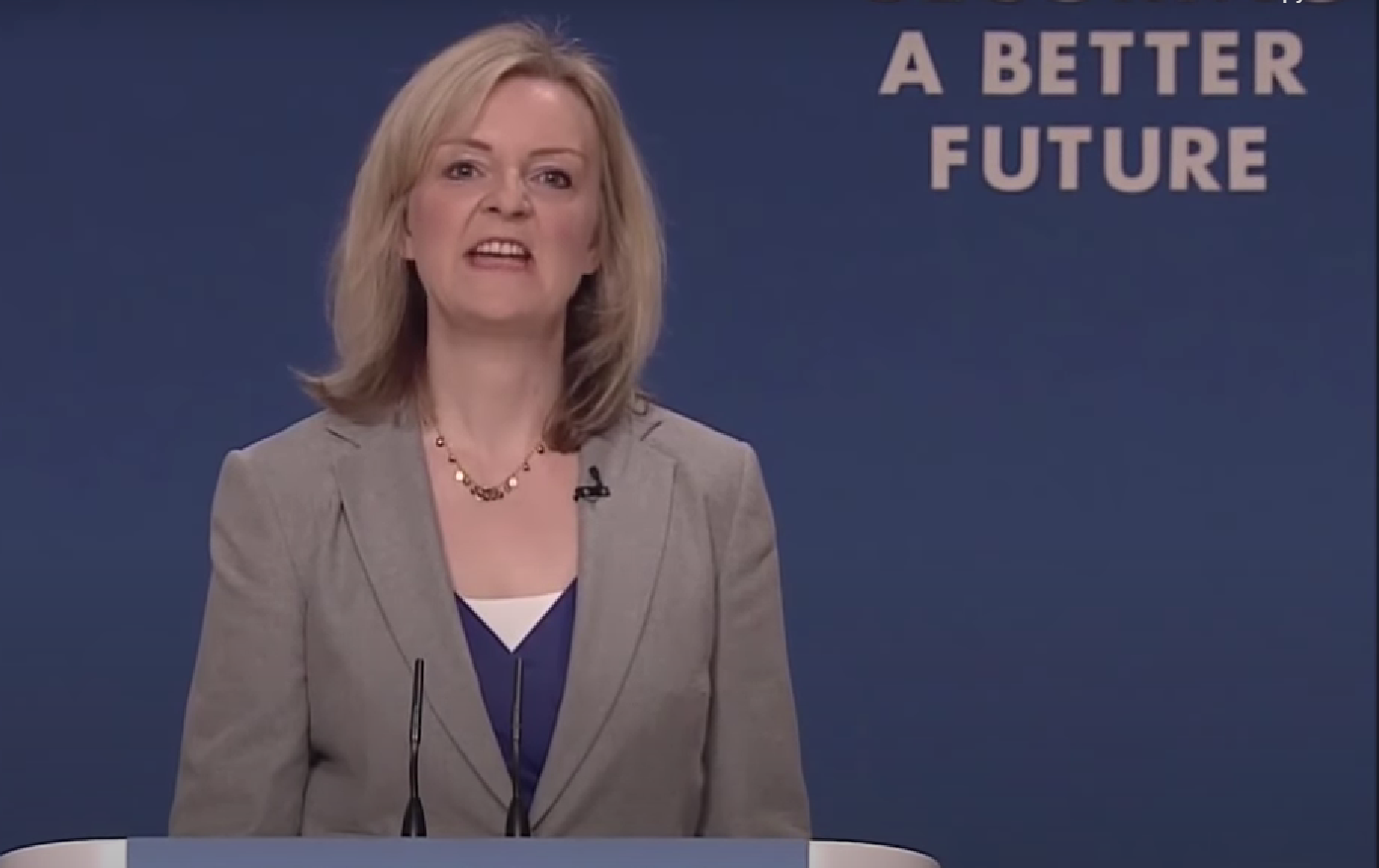 Lizz Truss 2 Blank Meme Template