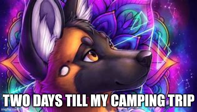 TWO DAYS TILL MY CAMPING TRIP | made w/ Imgflip meme maker