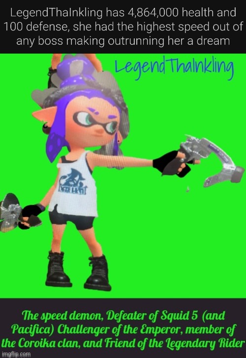 I made Legend into a boss | made w/ Imgflip meme maker