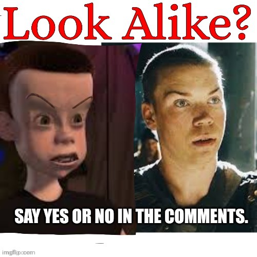 Gally Vs. Sid | image tagged in maze runner,toy story,sid | made w/ Imgflip meme maker