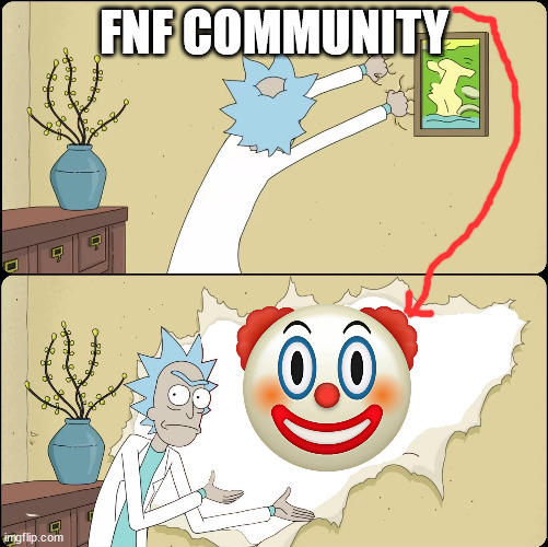Rick Rips Wallpaper | FNF COMMUNITY | image tagged in rick rips wallpaper | made w/ Imgflip meme maker