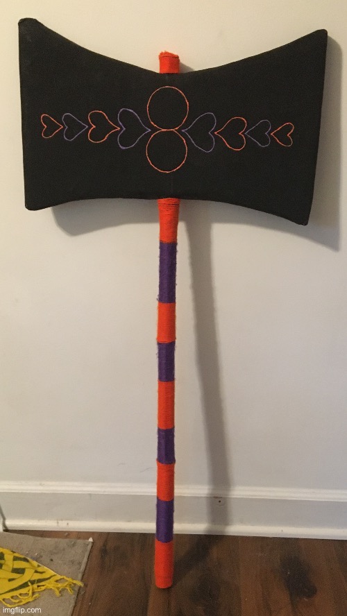 Another prop axe | image tagged in axe | made w/ Imgflip meme maker