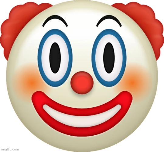 Clown emoji | image tagged in clown emoji | made w/ Imgflip meme maker