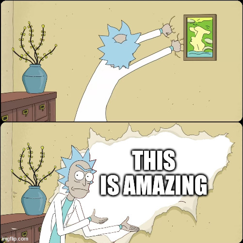 Rick Rips Wallpaper | THIS IS AMAZING | image tagged in rick rips wallpaper | made w/ Imgflip meme maker