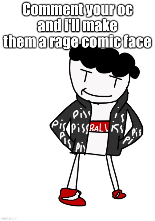 Carlos drip | Comment your oc and i'll make them a rage comic face | image tagged in carlos drip | made w/ Imgflip meme maker