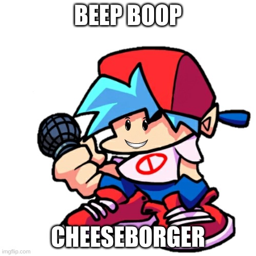 Image Title | BEEP BOOP; CHEESEBORGER | image tagged in image tags | made w/ Imgflip meme maker