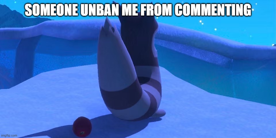 Furret | SOMEONE UNBAN ME FROM COMMENTING | image tagged in furret | made w/ Imgflip meme maker