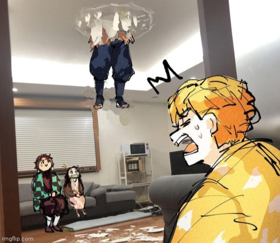 Demon slayer meme | image tagged in demon slayer meme | made w/ Imgflip meme maker