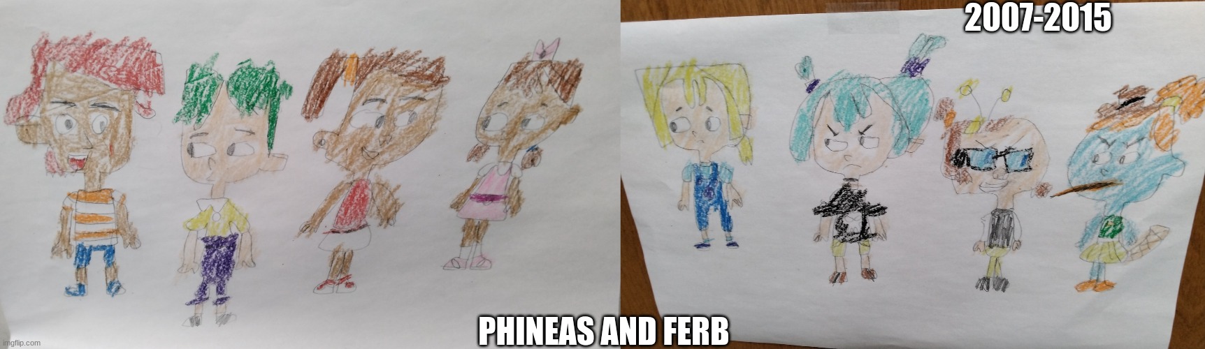 Phineas and Ferb (2007-2015) | 2007-2015; PHINEAS AND FERB | image tagged in total dramarama costumes phineas and ferb 2018 1,total dramarama costumes phineas and ferb 2018 2,total dramarama | made w/ Imgflip meme maker