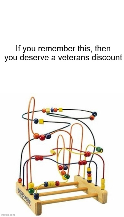 If you remember this, then you deserve a veterans discount | image tagged in blank white template,memes | made w/ Imgflip meme maker