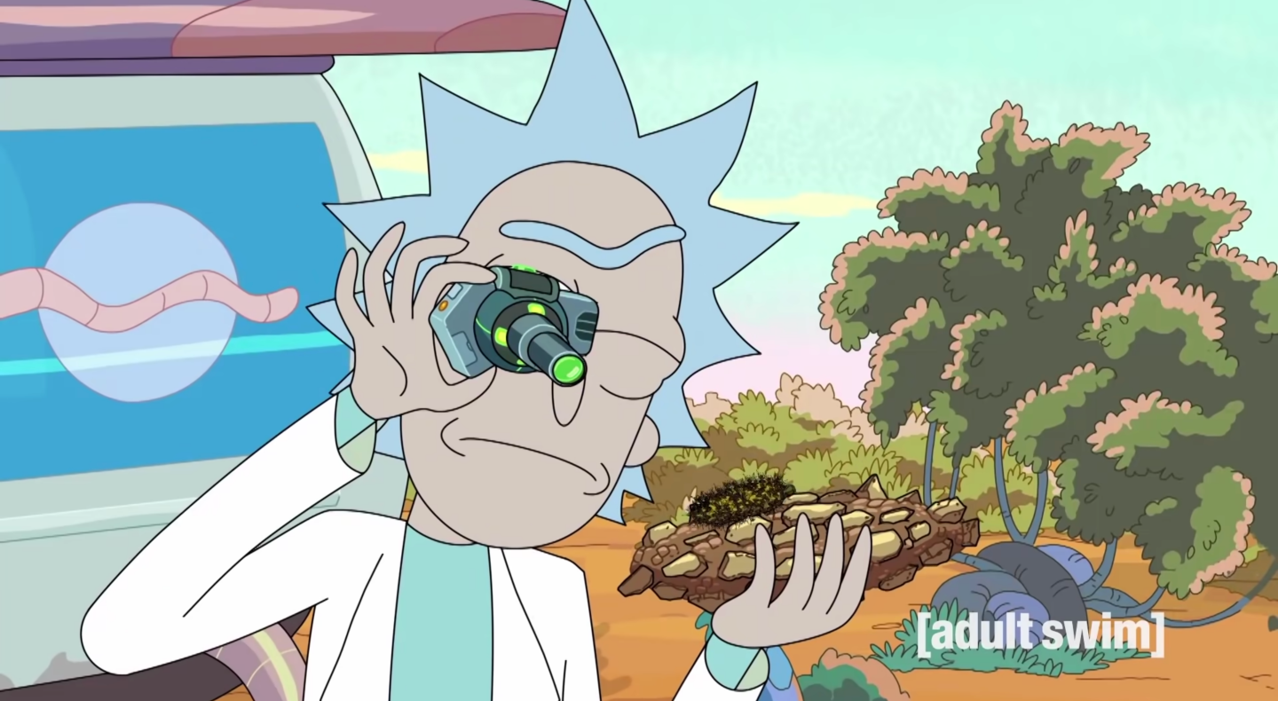 High Quality Rick and Morty cob Blank Meme Template