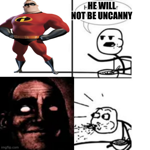 Mr. Incredible Becoming Uncanny (Cartoon) - Imgflip