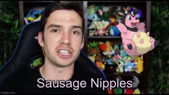 High Quality MandJTV Sausage Nipples Blank Meme Template