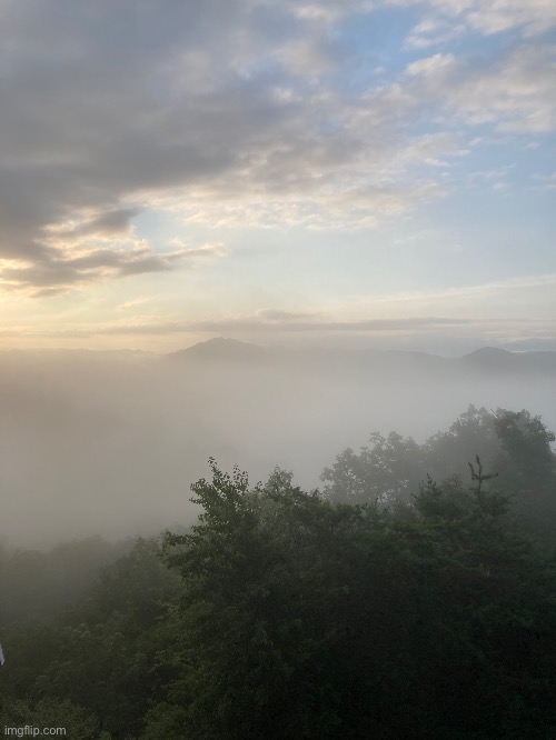 Morning chat, here is what it looks like inside a cloud | image tagged in morning chat | made w/ Imgflip meme maker