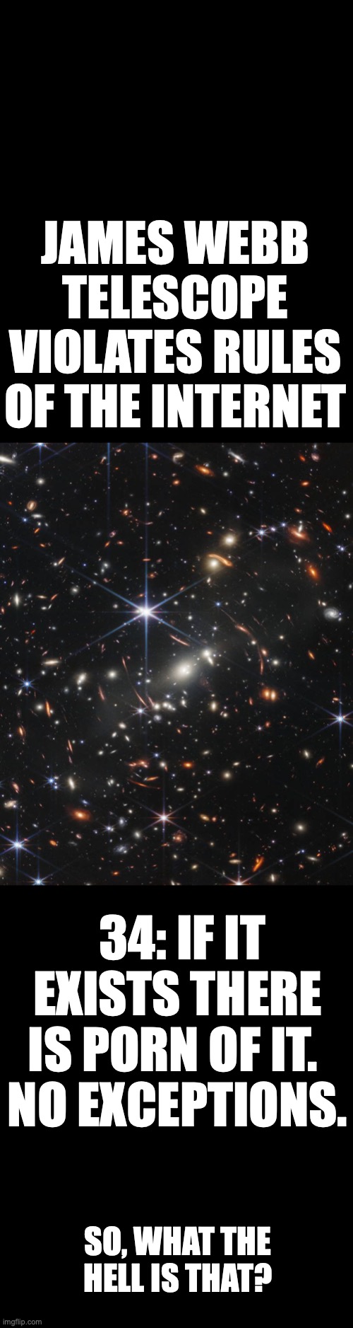 James b Telescope violates rules of the Imgflip