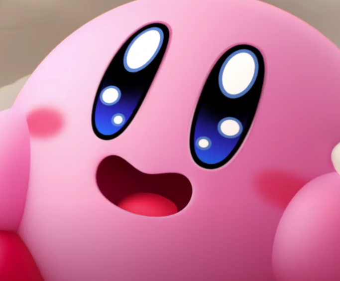 Happy Kirby Blank Template Imgflip
