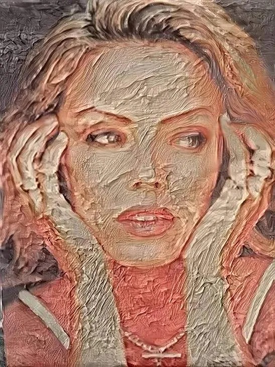 High Quality Kim Wilde AI art Blank Meme Template