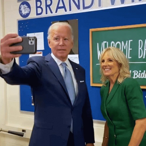 High Quality Jill and Joe Selfie Blank Meme Template