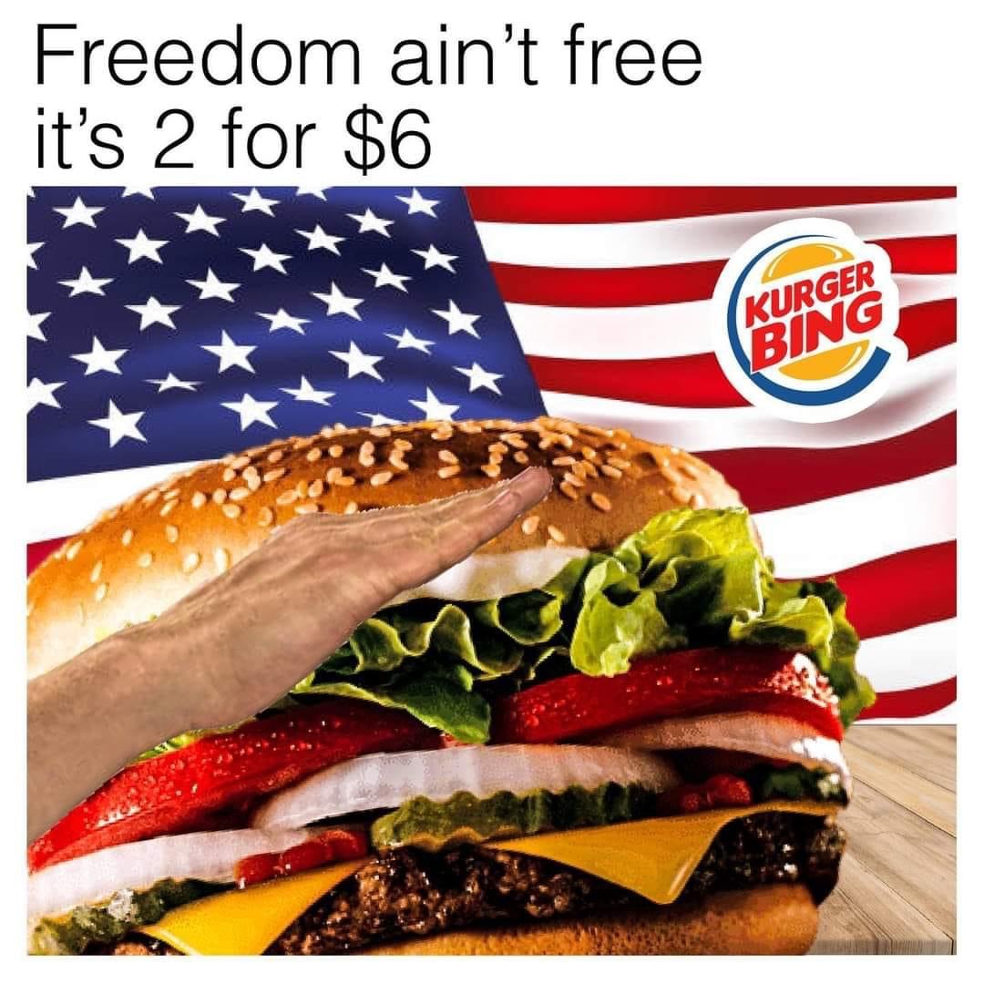 Burger King freedom Blank Meme Template