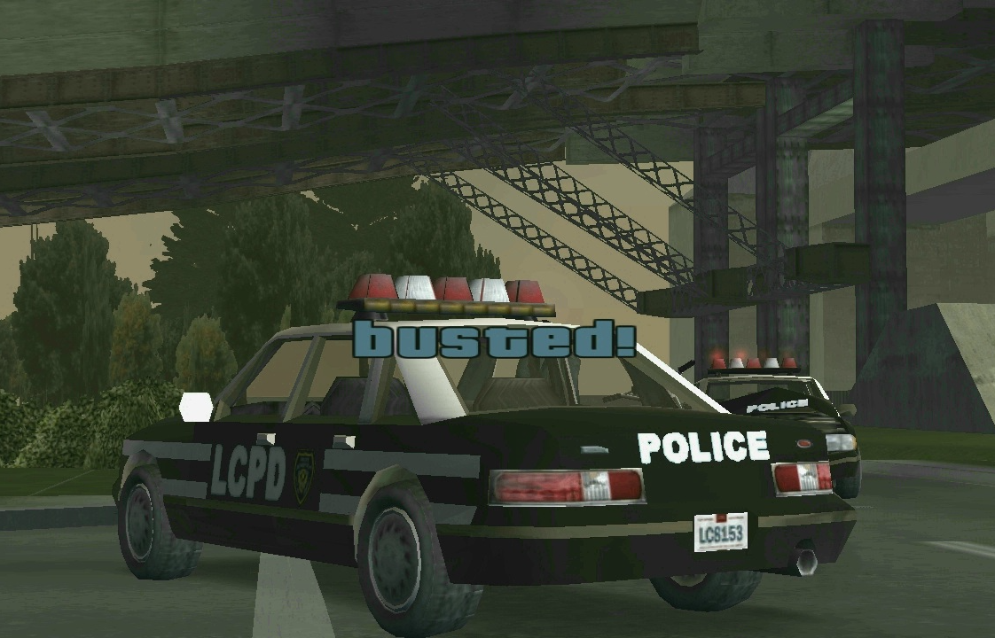 GTA Busted Blank Meme Template