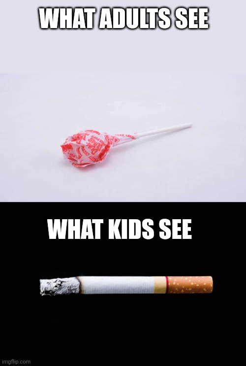 8 year old me | WHAT ADULTS SEE; WHAT KIDS SEE | image tagged in relatable,funny memes | made w/ Imgflip meme maker