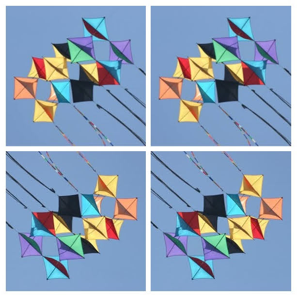High Quality Kite Collage Blank Meme Template