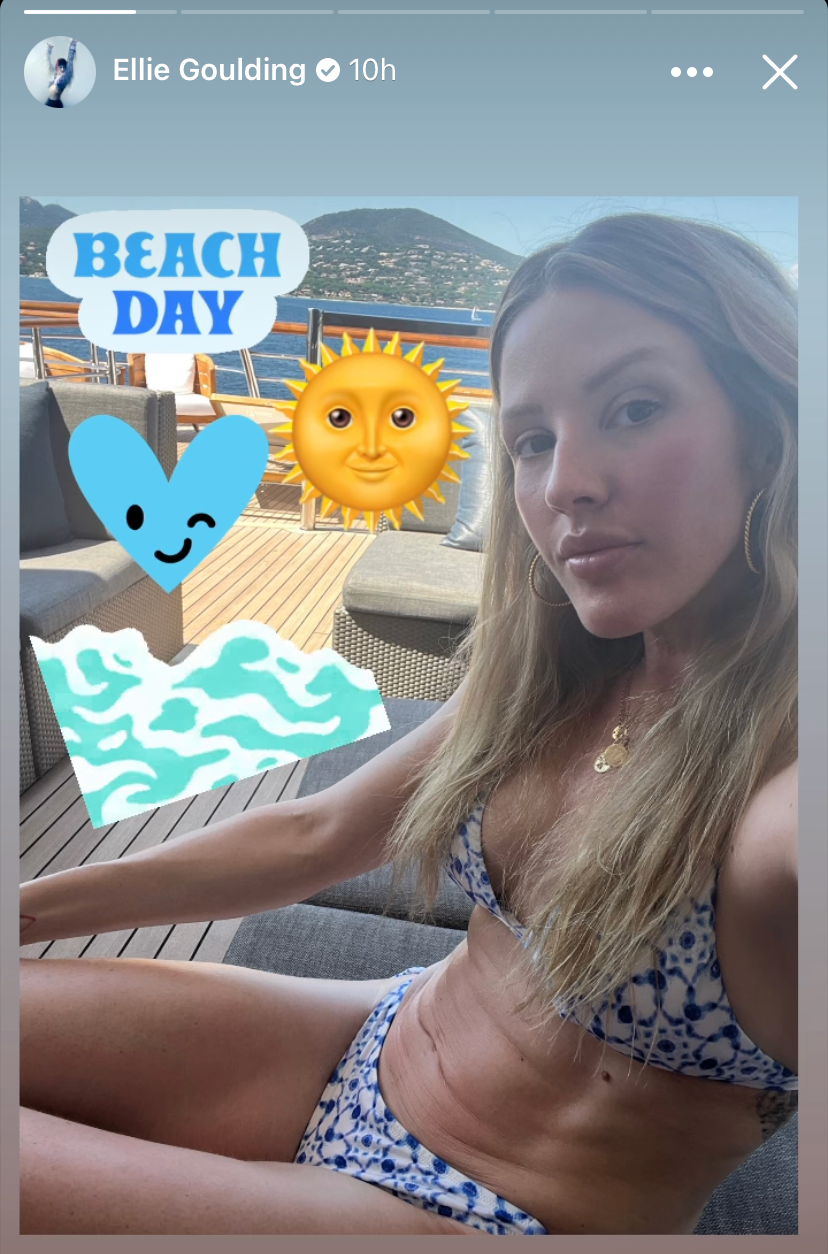 Ellie Goulding bikini Blank Meme Template