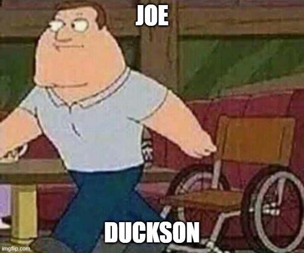 Shitpost | JOE; DUCKSON | made w/ Imgflip meme maker