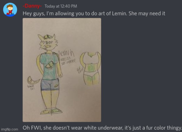 BRO MADE A WHOLE AHH FURRY OC | made w/ Imgflip meme maker
