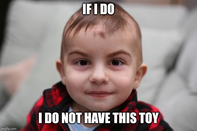 meme | IF I DO; I DO NOT HAVE THIS TOY | image tagged in memes,funny memes,funny | made w/ Imgflip meme maker