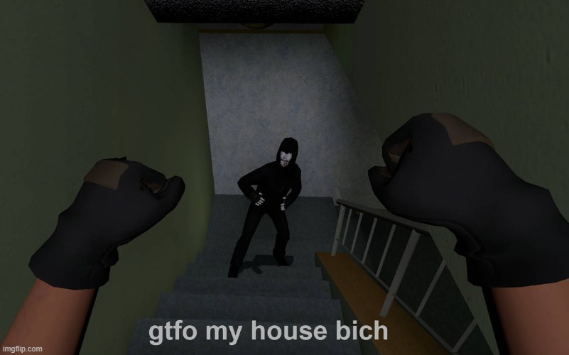 get out | made w/ Imgflip meme maker