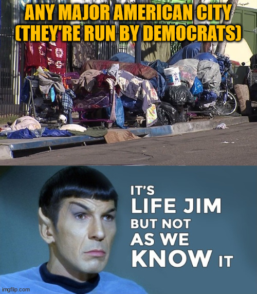 Democrats run the best cesspools | ANY MAJOR AMERICAN CITY (THEY'RE RUN BY DEMOCRATS) | image tagged in democrats | made w/ Imgflip meme maker