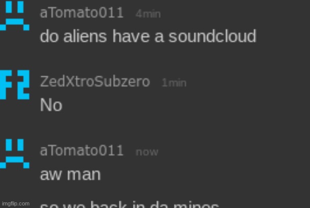 High Quality alien soundcloud Blank Meme Template