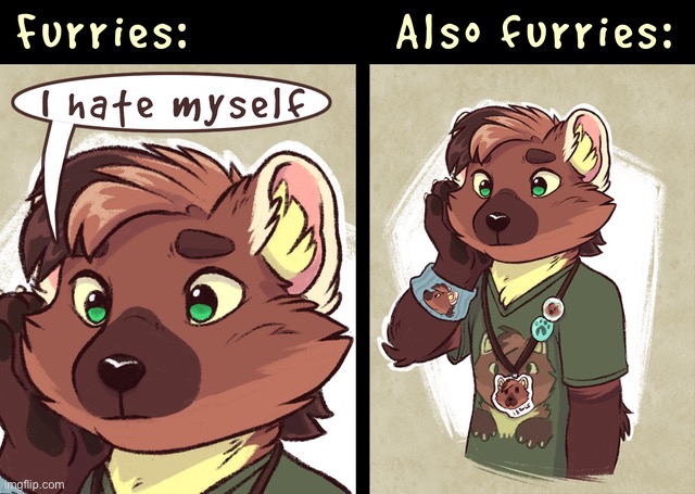 Art by Azsharakletete | image tagged in furry,furry memes,why are you reading this,stop reading the tags | made w/ Imgflip meme maker