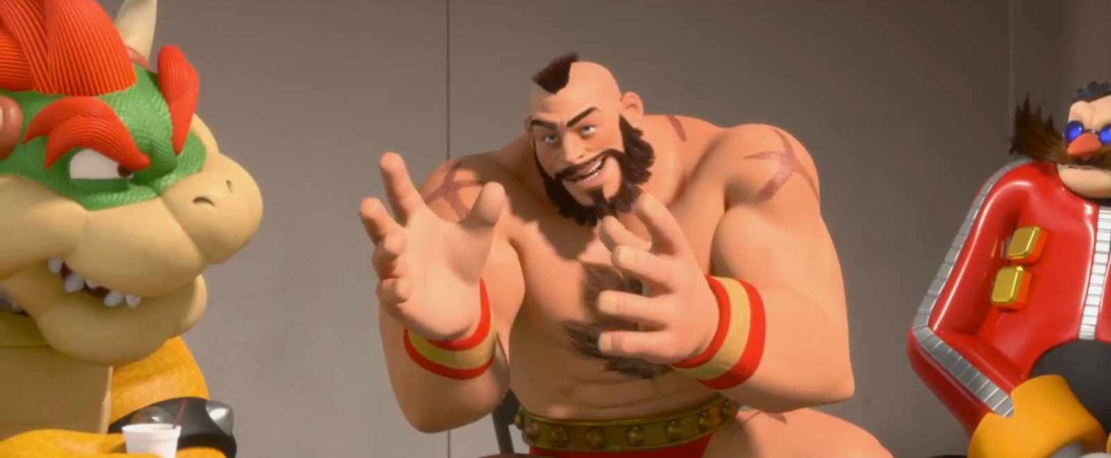 High Quality zangief you are not bad guy Blank Meme Template