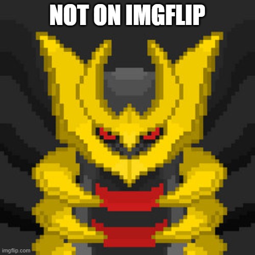 NOT ON IMGFLIP | made w/ Imgflip meme maker
