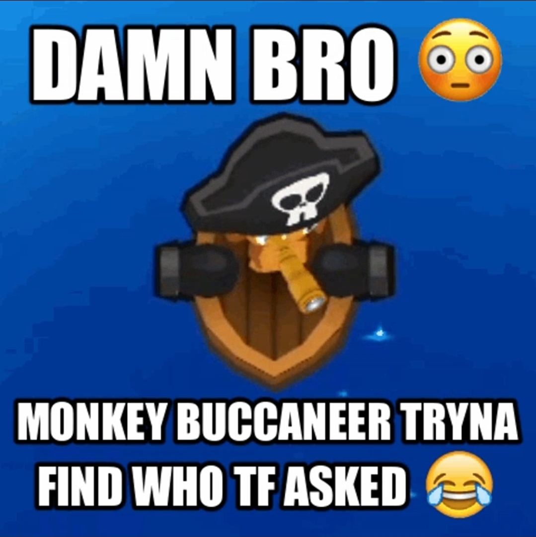 High Quality Who asked Buccaneer Blank Meme Template
