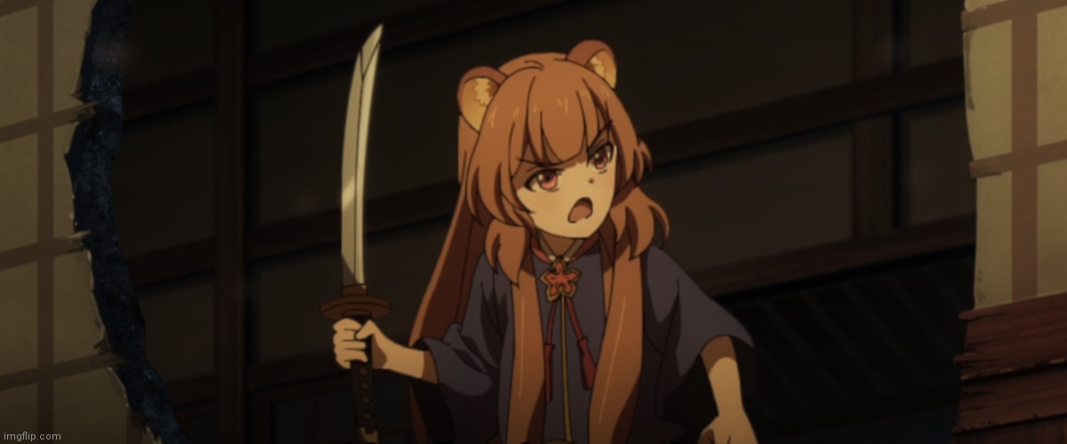 Gangster Raphtalia | image tagged in gangster raphtalia | made w/ Imgflip meme maker