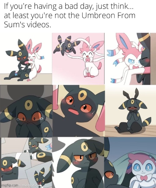 Imagine constantly being harassed by a Sylveon (at least that’s what it looks like with just the images). (Yes I stole this post | made w/ Imgflip meme maker