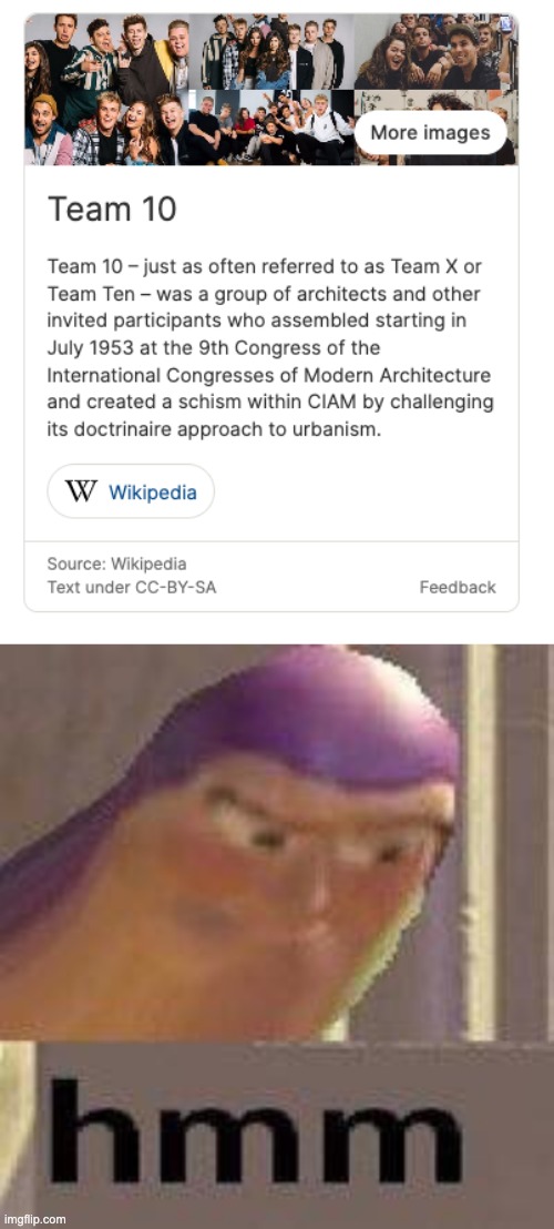 hold up... | image tagged in buzz lightyear hmm | made w/ Imgflip meme maker